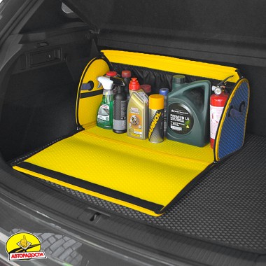 Органайзер у багажник EVA-Double, XL, синьо-жовтий (Kinetic)