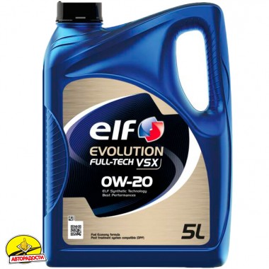 Моторна олива ELF Evolution Full-Tech VSX 0W-20, 5 л
