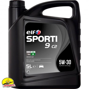 ������� ����� ELF Sporti 9 C2 5W-30, 5 �