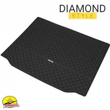 Килимок в багажник для Toyota Celica T230 '99-06, екошкіра, Wave Style, чорний (Inliner)