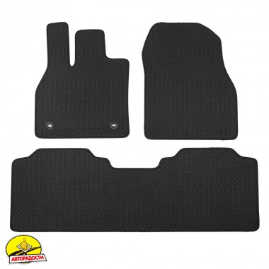 Килимки в салон Subaru Solterra '23-, EVA, чорні (Kinetic)