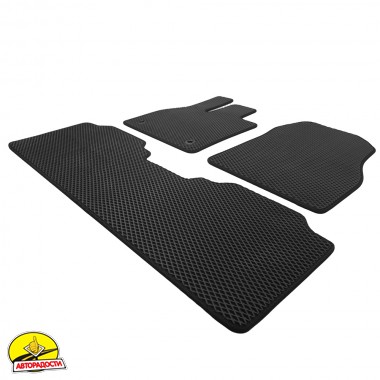 Килимки в салон Subaru Solterra '23-, EVA, чорні (Kinetic)