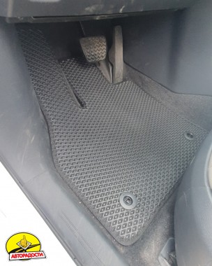 Килимки в салон Subaru Solterra '23-, EVA, чорні (Kinetic)