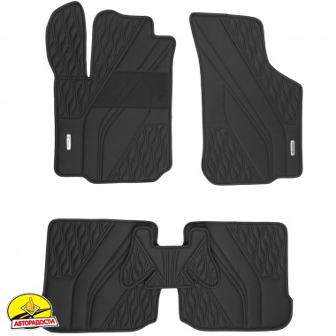 ������� � ����� ��� Skoda Octavia Tour '97-09, � �������, Wave Style, ����� (Inliner)