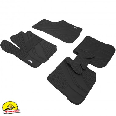 ������� � ����� ��� Skoda Octavia Tour '97-09, � �������, Wave Style, ����� (Inliner)