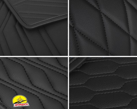 ������� � ����� ��� Skoda Octavia Tour '97-09, � �������, Wave Style, ����� (Inliner)