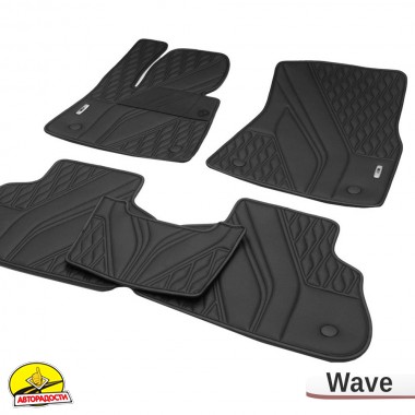 ������� � ����� ��� Skoda Octavia Tour '97-09, � �������, Wave Style, ����� (Inliner)