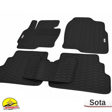 ������� � ����� ��� Skoda Octavia Tour '97-09, � �������, Wave Style, ����� (Inliner)