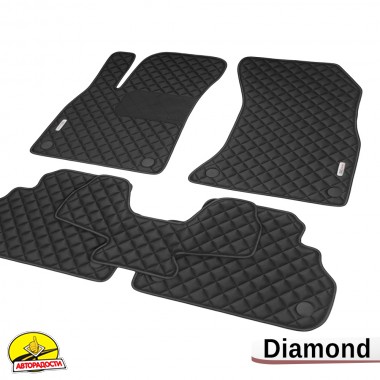 ������� � ����� ��� Skoda Octavia Tour '97-09, � �������, Wave Style, ����� (Inliner)