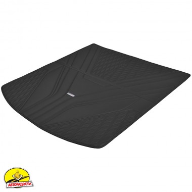 Килимок в багажник для Audi A5 (F5) '17-, спортбек/купе, Wave Style з екошкіри, чорний (Inliner)
