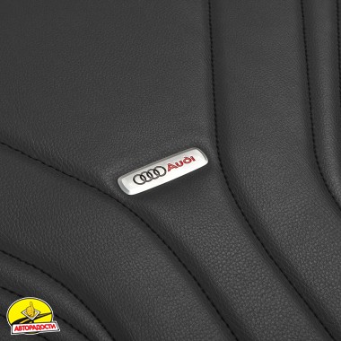 Килимок в багажник для Audi A5 (F5) '17-, спортбек/купе, Wave Style з екошкіри, чорний (Inliner)