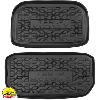 ������� � �������� ��� Tesla Model Y '23- ��������+������, ����-��������� (AVTO-Gumm)