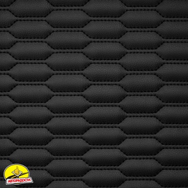Килимки на спинки сидінь для Porsche Cayenne '17-, SOTA Design, з екошкіри, чорні  (Inliner)