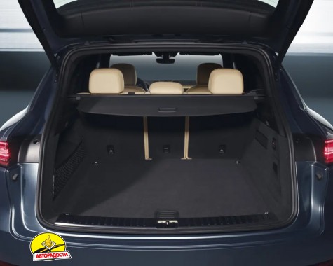 Килимки на спинки сидінь для Porsche Cayenne '17-, SOTA Design, з екошкіри, чорні  (Inliner)