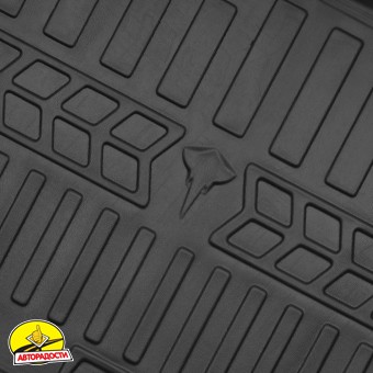 Килимок в багажник Peugeot 208 '19-, гумовий (Stingray)