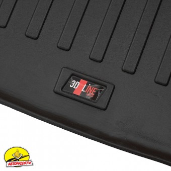 Килимок в багажник Peugeot 208 '19-, гумовий (Stingray)