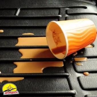 Килимок в багажник Peugeot 208 '19-, гумовий (Stingray)