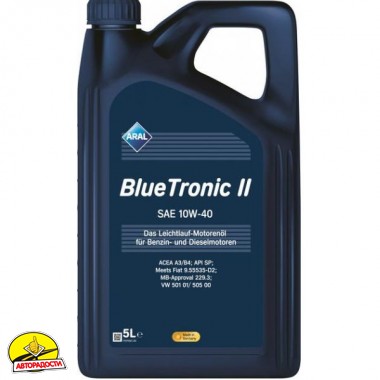 Aral BlueTronic ll SAE 10W-40, 5 