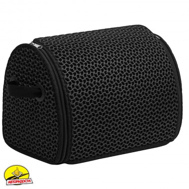 Органайзер в багажник EVA L, малюнок "Крапля", чорний (Kinetic)