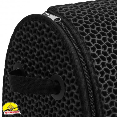 Органайзер в багажник EVA L, малюнок "Крапля", чорний (Kinetic)