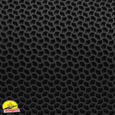 Органайзер в багажник EVA L, малюнок "Крапля", чорний (Kinetic)