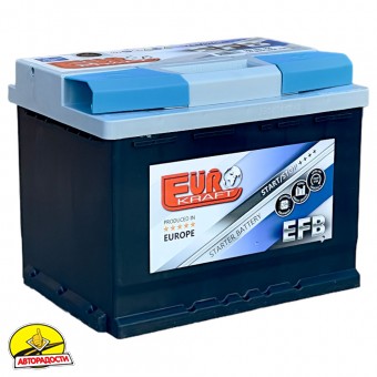 Автомобильный аккумулятор Monbat Eurokraft EFB (СТ-00156107) 60Ah - Купить в Киеве, доставка по Украине, отзывы, цены, магазины