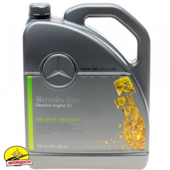 ������� ����� Mercedes Engine Oil 5W-30 228.51 (A000989790613ABDE) 5 �