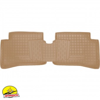 Килимки в салон Hyundai Accent '06-10 гумові, бежеві (AVTO-Gumm)