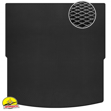 Килимок в багажник Volkswagen Tayron '25- (5 місць) EVA, чорний (Kinetic)