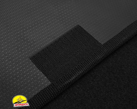 Килимок в багажник Volkswagen Tayron '25- (5 місць) текстильний, чорний (Optimal)