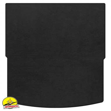Килимок в багажник Volkswagen Tayron '25- (5 місць) текстильний, чорний (Optimal)