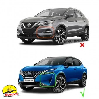 ���������� ��� Nissan Qashqai J12 '21-, �������� (Surtep)