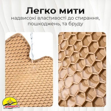 Гумові килими Audi Q5 (8R) '08-17 (з лентяйкою) коричневі (NeoGum)