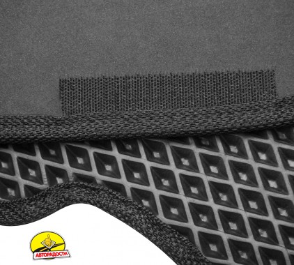 Килимки в салон Audi Q5 (8R) '08-17 EVA, чорні (Kinetic)