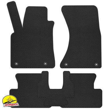 Килимки в салон Audi Q5 (8R) '08-17 EVA, чорні (Kinetic)