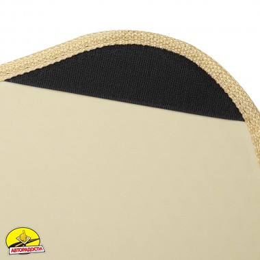 Килимки в салон Audi Q5 (8R) '08-17 (з лентяйкою) EVA бежеві (Kinetic)