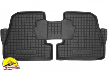 Килимки в салон для Ford Focus III '11-18 гумові, чорні (AVTO-Gumm)
