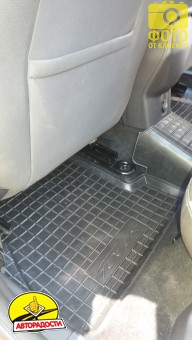 Килимки в салон для Ford Focus III '11-18 гумові, чорні (AVTO-Gumm)
