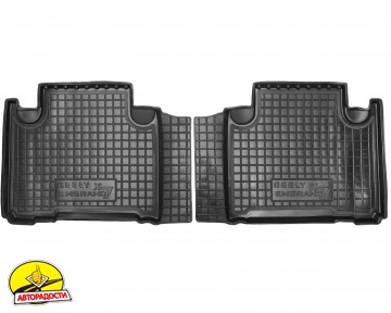 Килимки в салон для Geely Emgrand X7 '13- гумові, чорні (AVTO-Gumm)