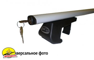 Багажник на рейлінги для Lada (Ваз) 2111 '95-, аеродинамічний, наскрізний (Десна-Авто)