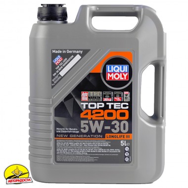 ������� ����� LIQUI MOLY Top Tec 4200 5W-30 New Generation, 5 �