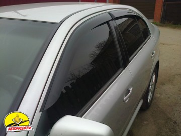 дефлекторы окон для skoda octavia 97-09 дефлекторы окон для skoda octavia 97-09