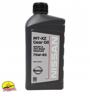 Масло трансмиссионное Nissan MT-XZ Gear Oil Sport 75W-85 (KE916